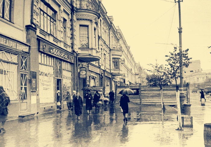 Вулиця Прорізна в 1941 році